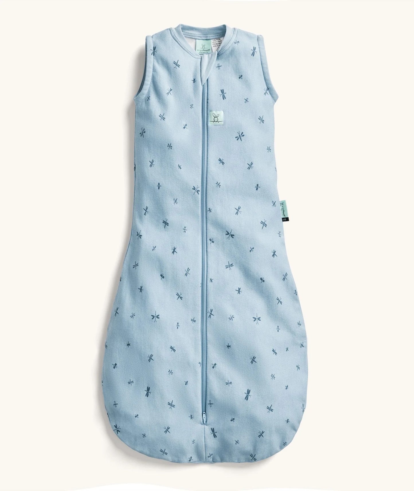 Ergopouch 2.5 TOG Sleeping Bag Organic Cotton/bamboo  - Dragonflies