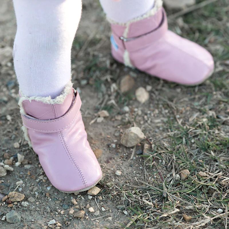 Pink Snug Boot by Skeanie