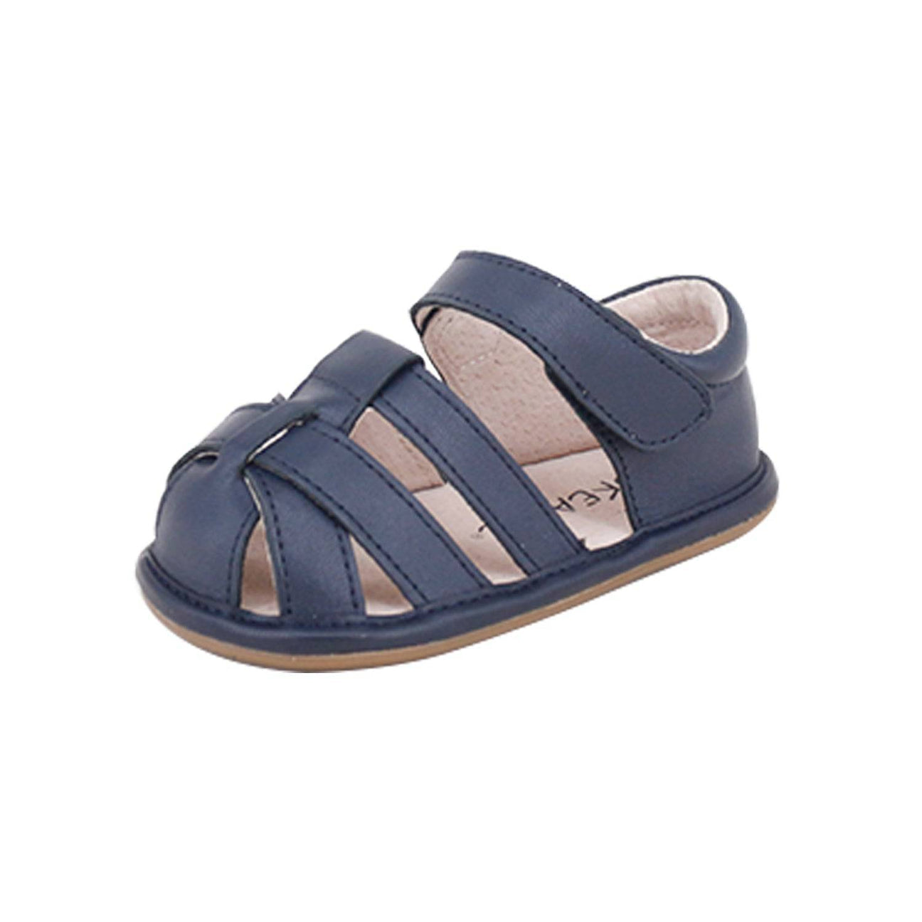 Navy Charlie Sandal by Skeanie