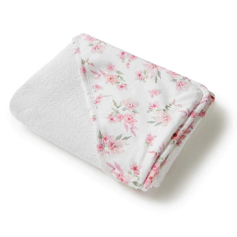 Camille Organic Cotton Hooded Towel - Snuggle Hunny Kids