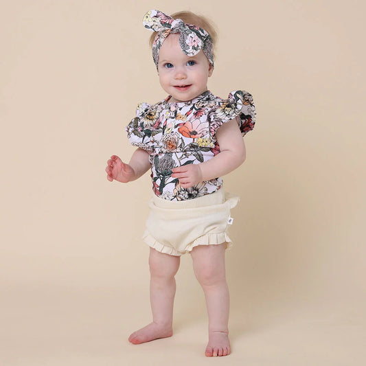 Snuggle Hunny Kids Organic Cotton High Waisted Bloomers - Halo