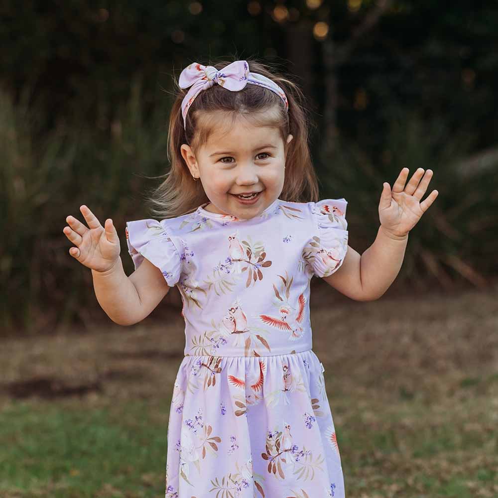 Major Mitchell Organic Cotton Dress- Snuggle Hunny