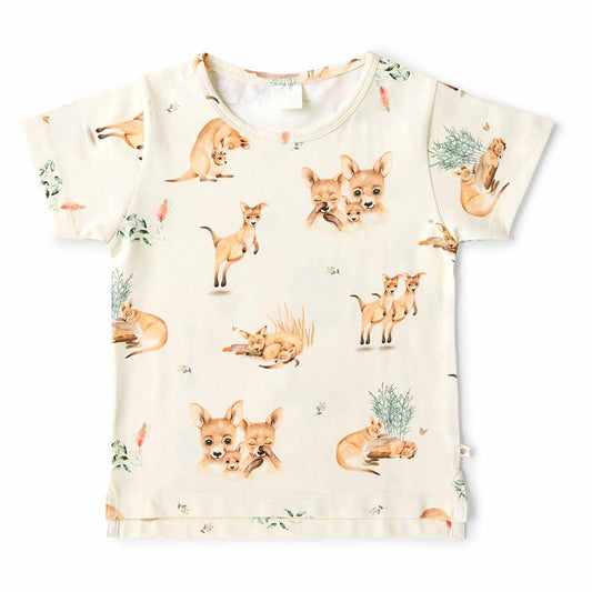 Kanga Snuggle Hunny Organic Cotton Tee Shirt