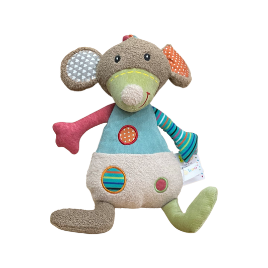 Soft Mouse Rattle Toy Baby Boo