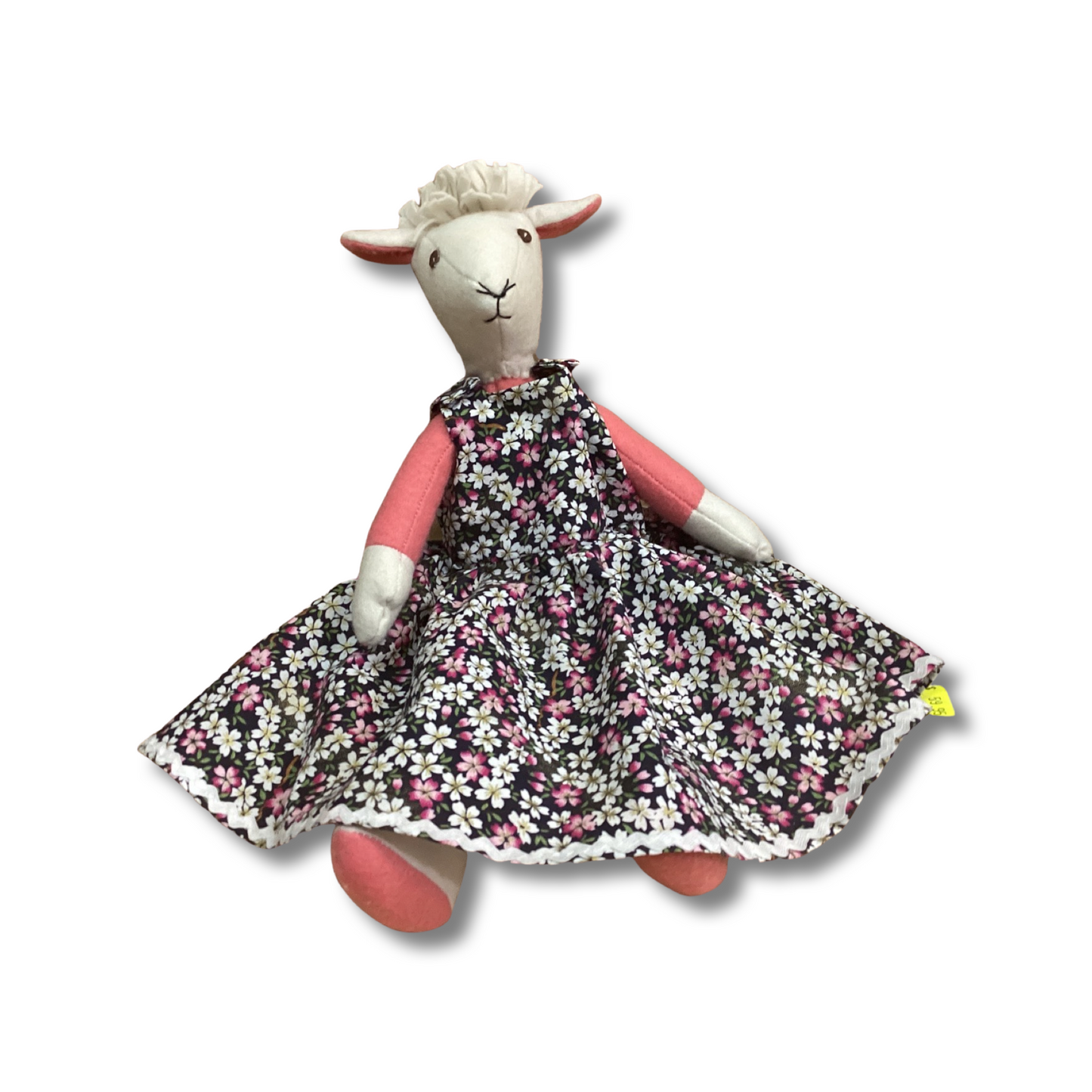 Australian Made Unique Felt Girl Sheep Toy