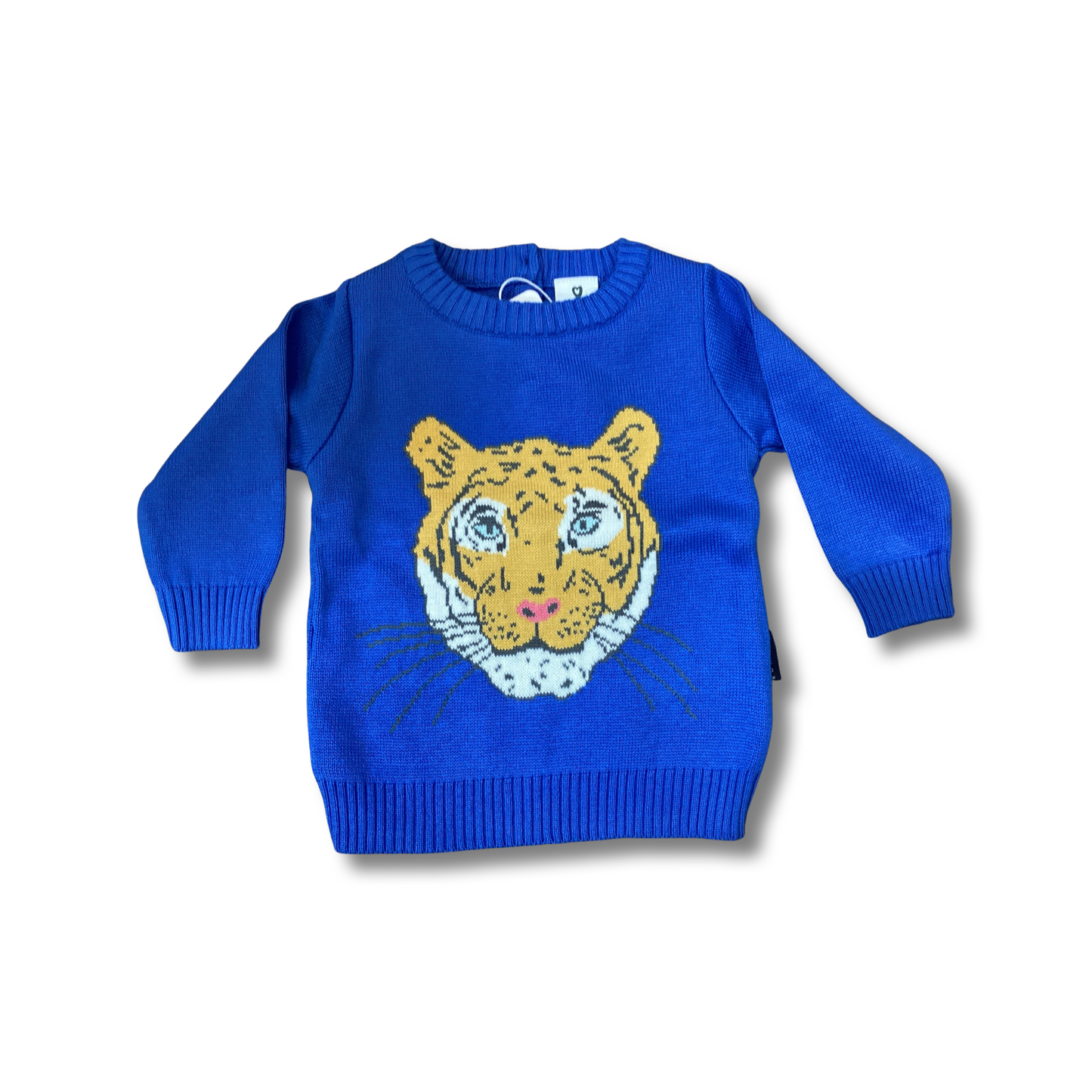 Victoria Blue Tiger Sweater Jumper