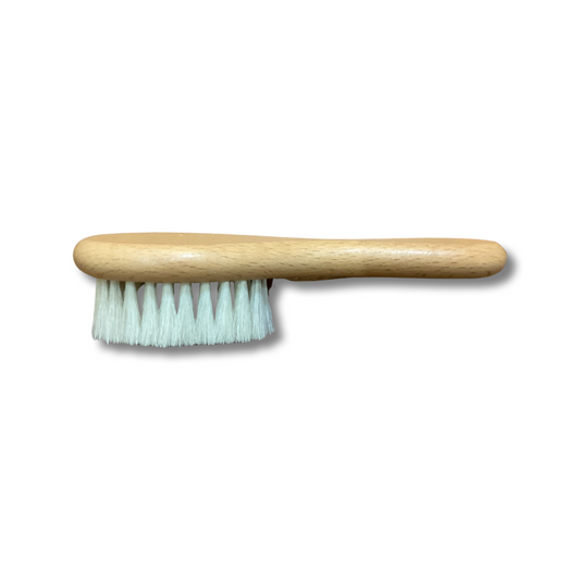 Soft Baby Hair Brush - Wool Bristles