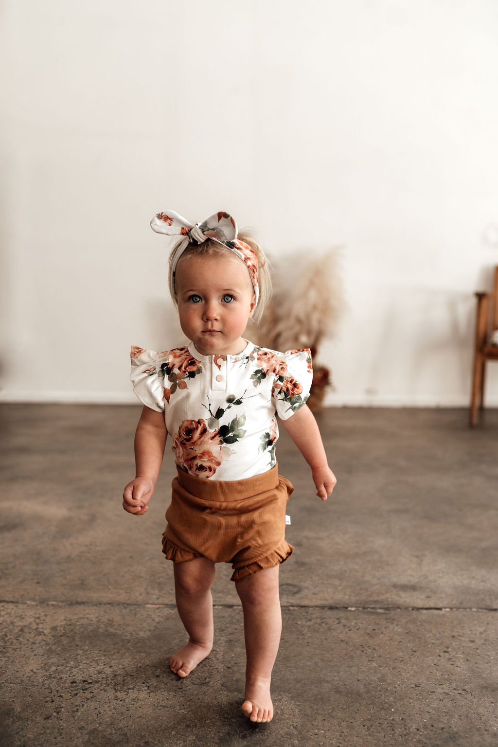 Snuggle Hunny Kids Organic Cotton High Waisted Bloomers - Chestnut