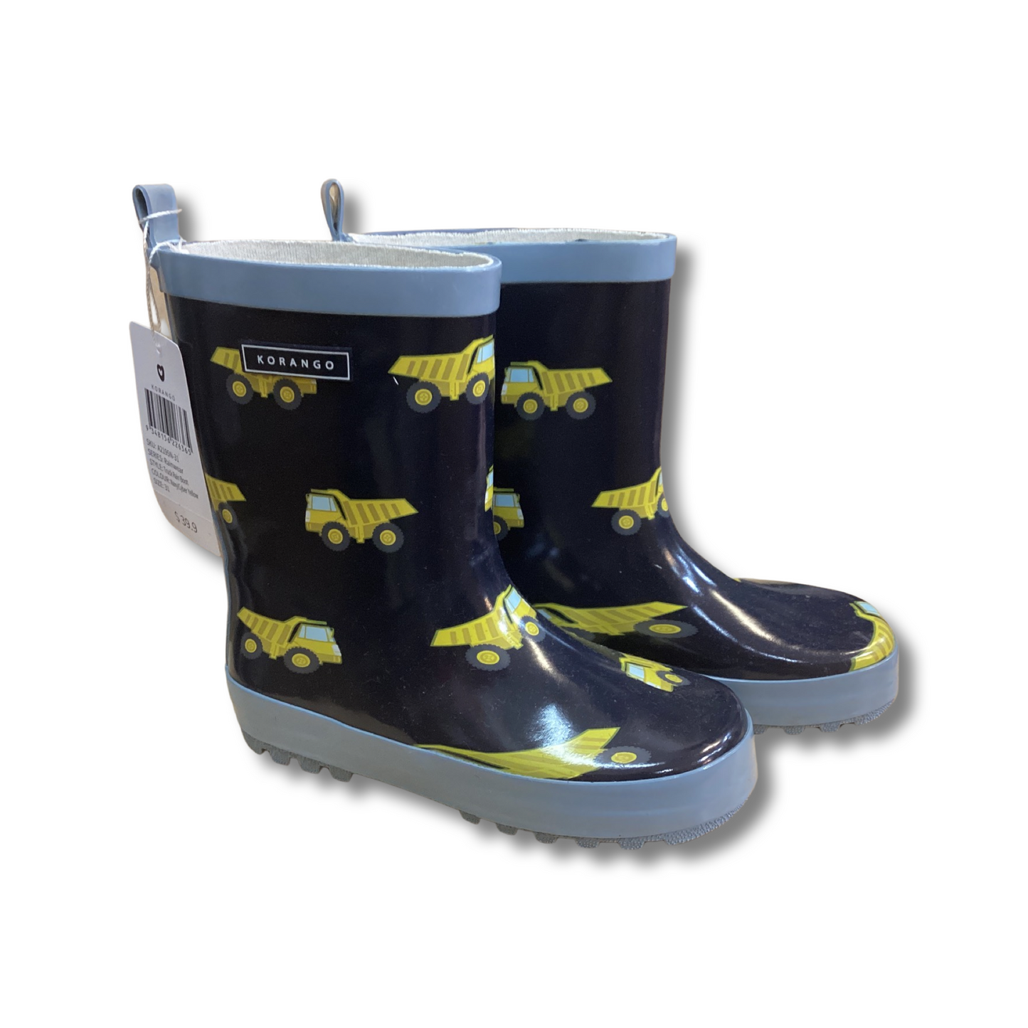 Navy Truck Rain Boots - Korango