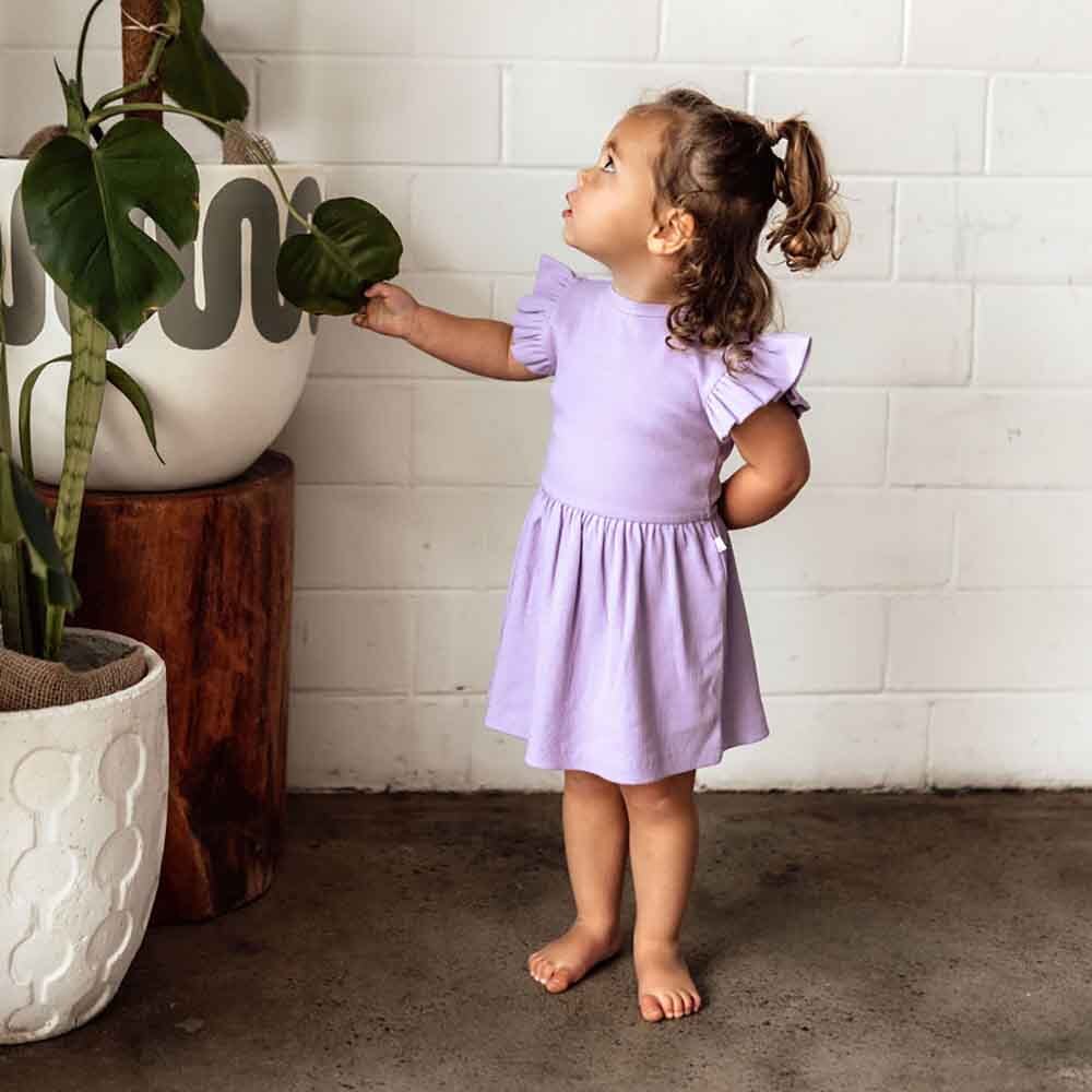 Jacaranda Dress - Snuggle Hunny Kids Dress