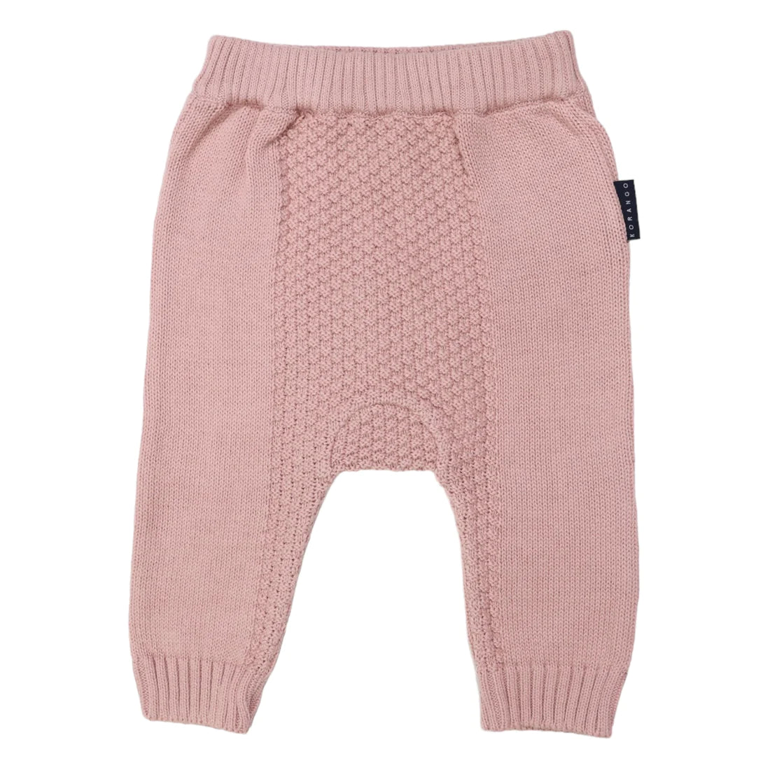 Textured Knit Legging - Colour Dusty Pink - by Korango