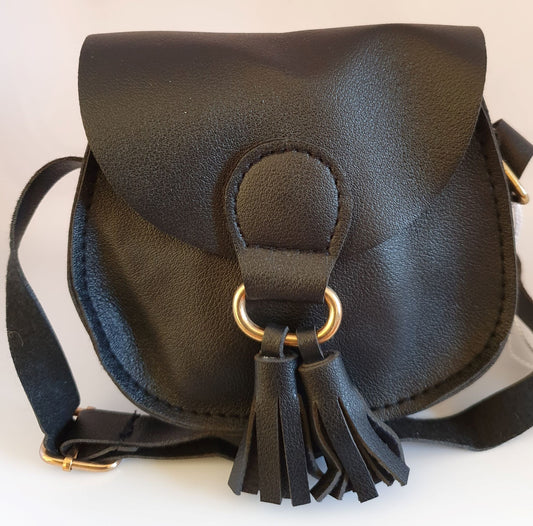 Black Tassel Handbag