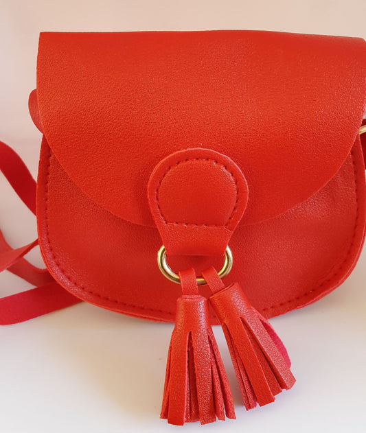 Red Tassel Handbag