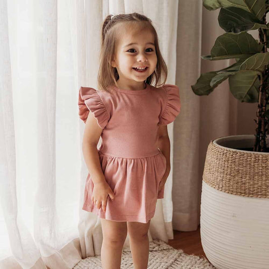 Rose Dress - Snuggle Hunny Kids Dress