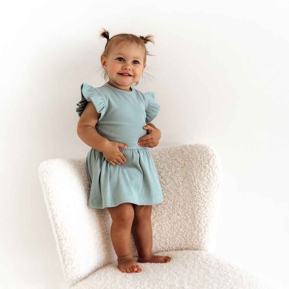 Sage - Snuggle Hunny Kids Dress